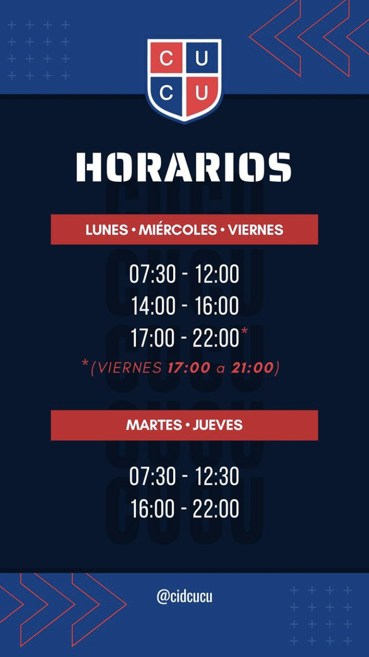 Horarios